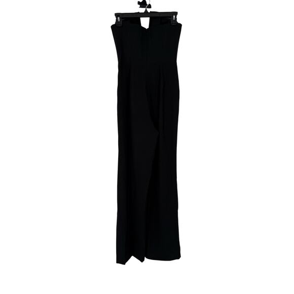 Dress the Population jumpsuit Fernanda strapless black size X-Small XS DEFECT - Picture 5 of 8